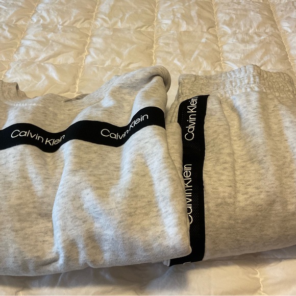 Calvin Klein performance Light Gray Lounge Pants - Picture 2 of 9